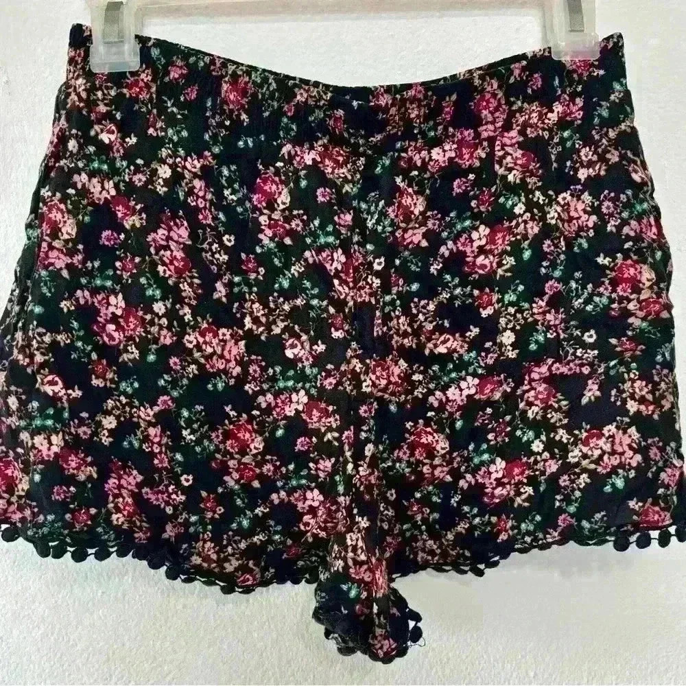 Forever 21 Floral Print Shorts